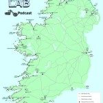 Biker Motorcycle Podcast Ireland Map