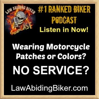 THINK ITS NOT ILLEGAL YET  Biker Vest Motorcycle Patch 