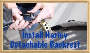 Harley Detachable Rider Backrest Install copy 2