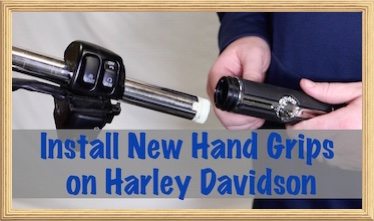 Harley Hand Grip Install Video Art copy 2