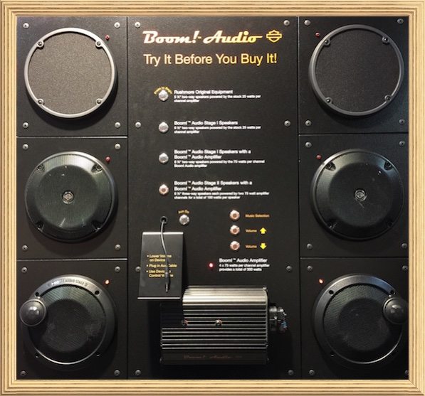 Harley Stage 1 & 2 Speakers with Boom Audio Amplifier Guide