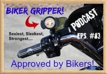 Biker Gripper Podcast Episode Art