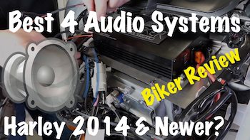 Best 4 Speakers & Amp Audio Systems for Harley 2014 & Newer Review