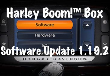 Halrey Boom Box software update 1.19.2