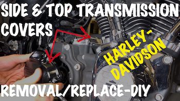 Harley side & top tranmission cover removal DIY Art copy