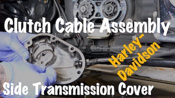 Ryan Urlacher Harley clutch Cable Assembly Removal video DIY YouTube