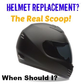 When to replace my motorcycle helmet biker podcast art