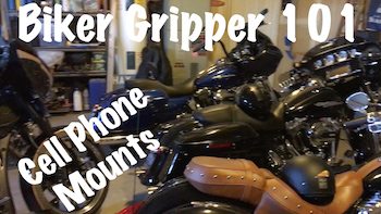 Biker Gripper Best Cell Phone Motorcycle Mount Harley copy