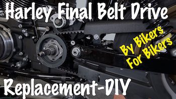 Replace Harley Final Belt Drive Video YT copy