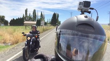 Biker Moto Vlog GoPro Art