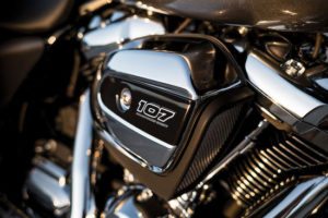 Harley-Davidson's new eight-valve Big Twin in 107-inch variant.