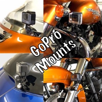 GoPro Action Camera mount for Harley-Davidson