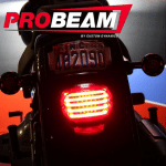 Custom Dynamics ProBEAM LED Tail Light for Harley