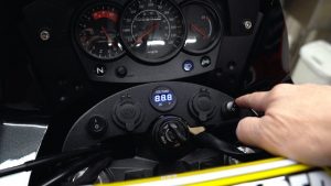 KLR lower dash