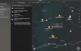 motorcycle trip planning app