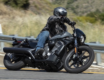 Ryan Urlacher Riding the 2022 Harley-Davidson Nightster
