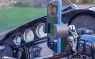 Biker Gripper motorcycle cell phone mount