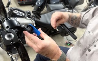 Biker Gripper cell phone motorcycle mount