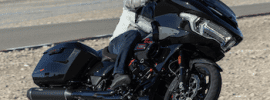 Ryan Urlacher riding 2024 CVO Road Glide ST