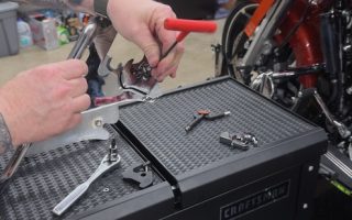 harley locking security latch