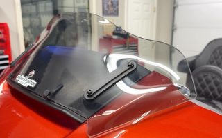 Klock Werks Flare Windshield for Harley-Davidson