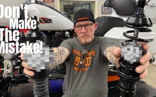 Wilbers suspension for Harley touring