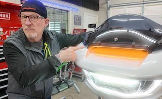 Ciro Fairing Vent Light Harley Touring