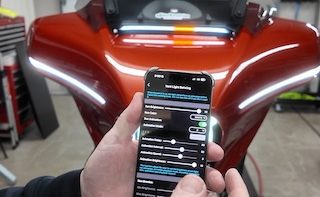 Ciro Fairing Vent Light for Harley Touring