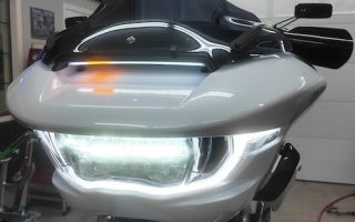 Ciro Fairing Vent Light Harley Touring