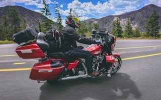 Harley-Davidson & Indian trunk rack bag