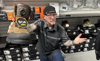 Icon Stormhawk Motorcycle Riding Boots