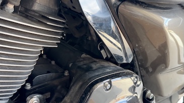 Stealthport battery charging port for Harley-Davidson