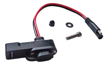 Stealthport battery charging port for Harley-Davidson