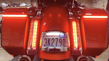 Ciro Bag Blades Install On A Harley-Davidson