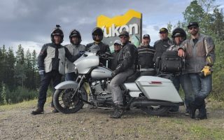 Harley Davidson Ride in Canada.