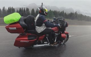 Harley Davidson Ride in Canada.