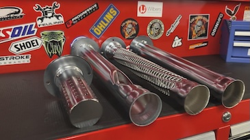 Khrome Werks baffle inserts Harley-Davidson HP Plus mufflers