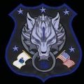 Blue Daos Center Patch